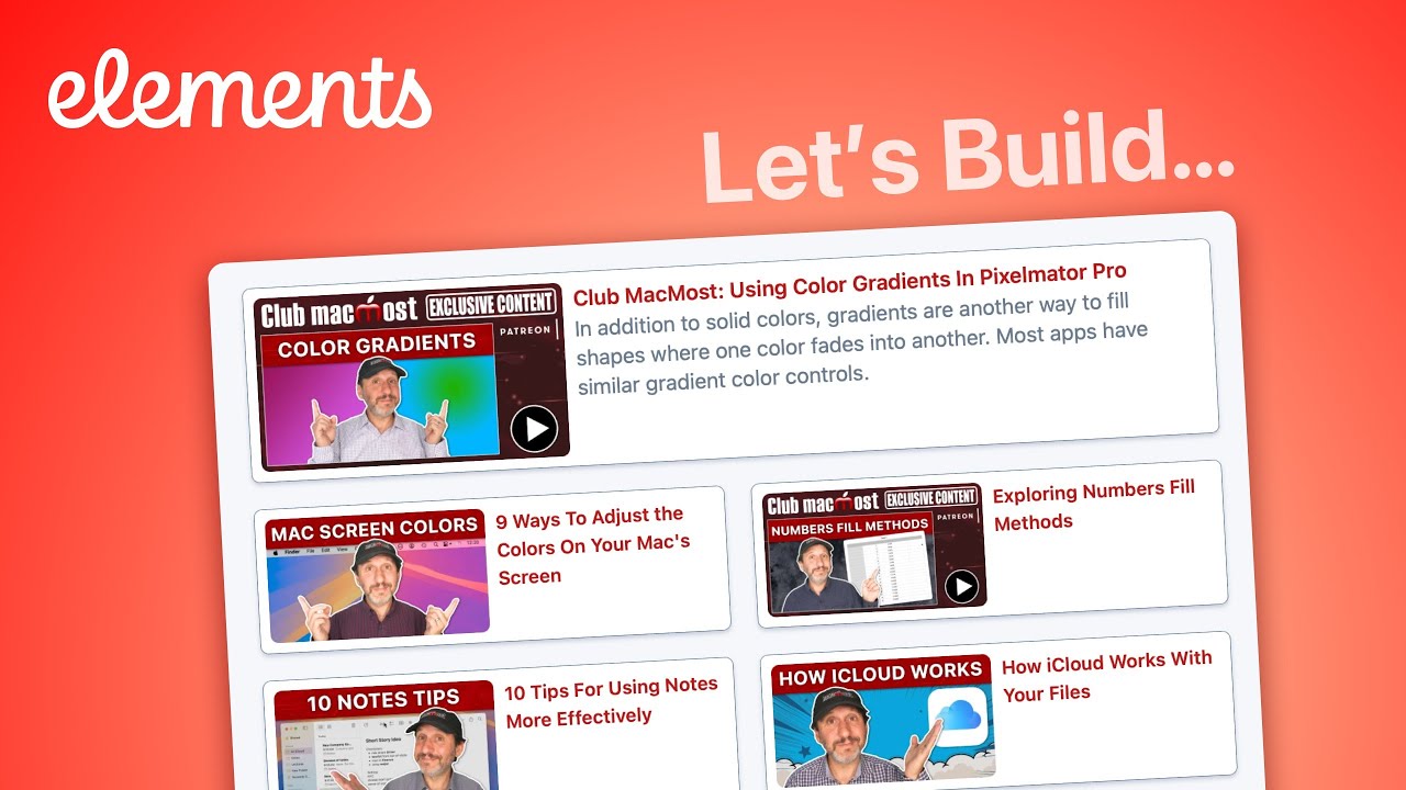 Let's Build: MacMost.com