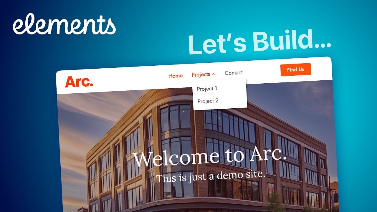 Let's Build: Menu and Banner