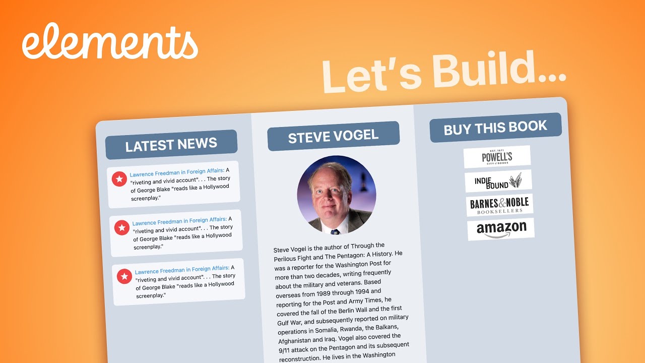 Let's Build: Steve's 3-Column Layout