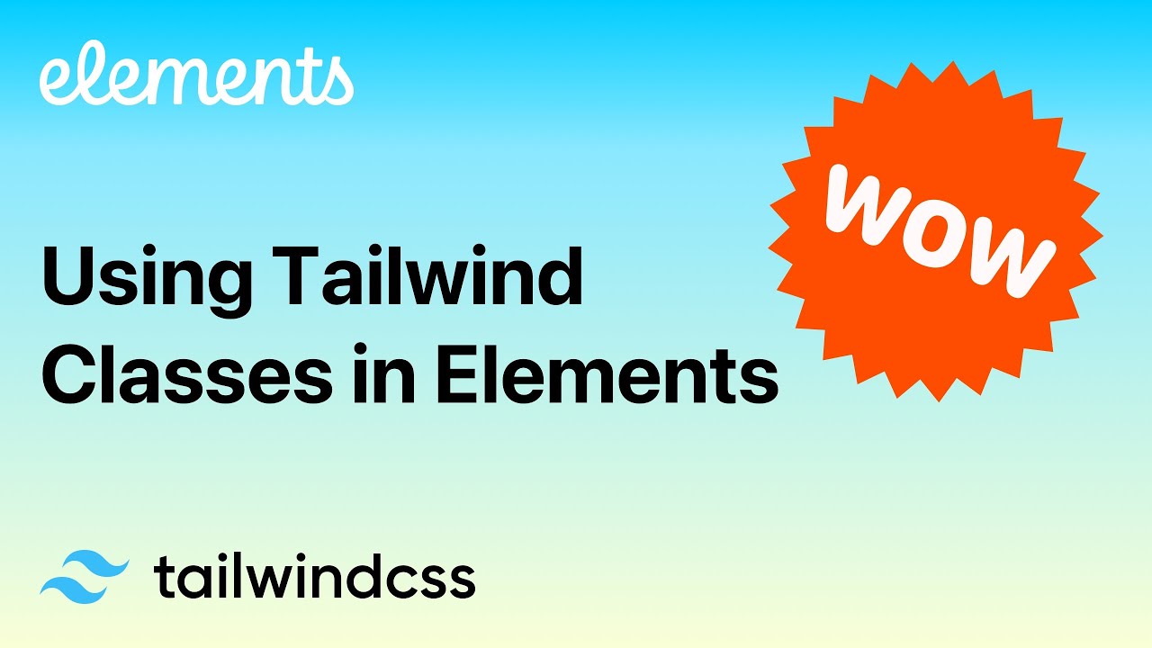 Using Tailwind Classes in Elements for macOS